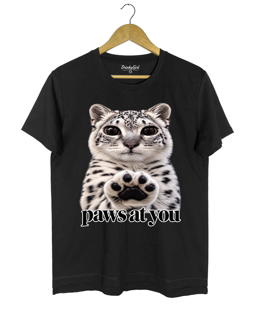 Paws at You Tee - Black