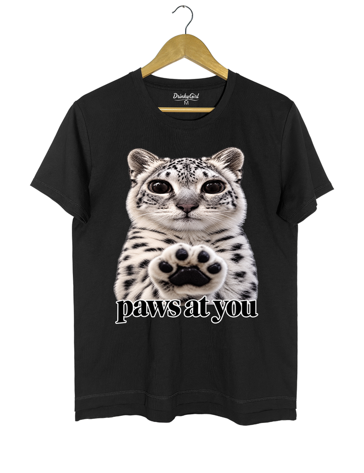 Paws at You Tee - Black