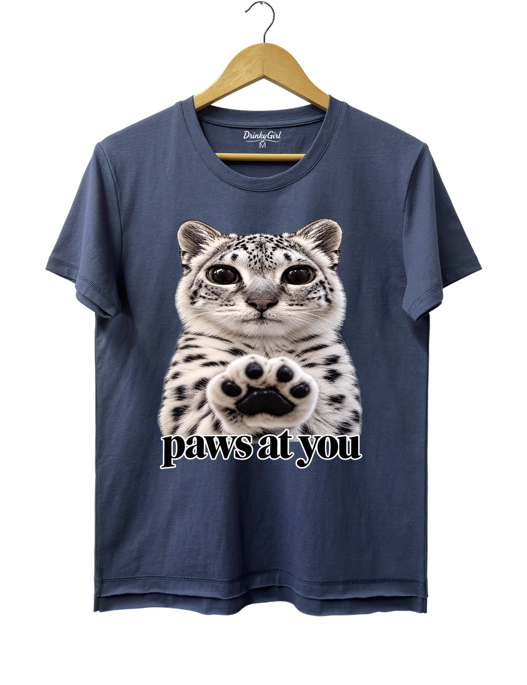 Paws at You Tee - Navy Blue
