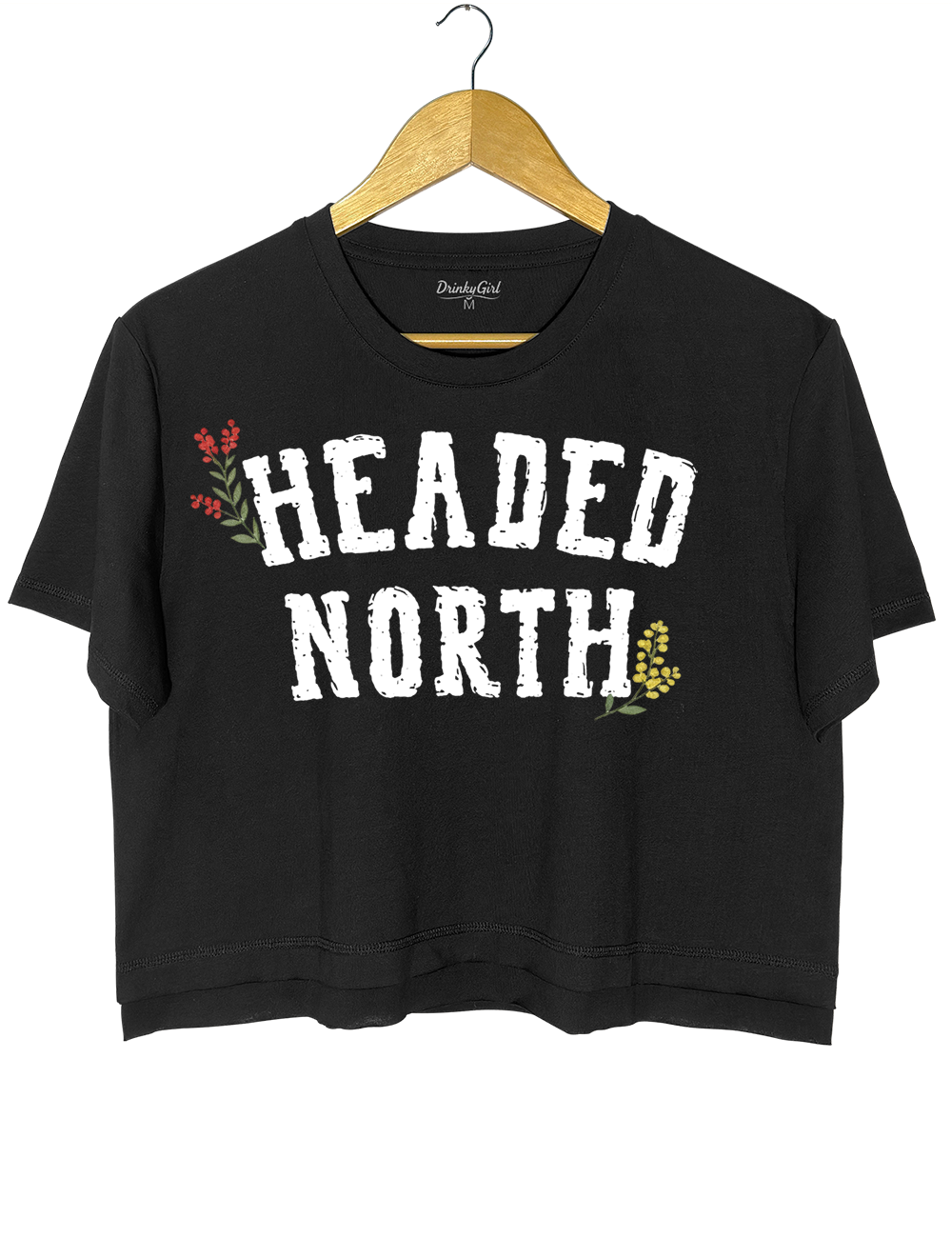 Headed North The Great Divide Tour Crop Top