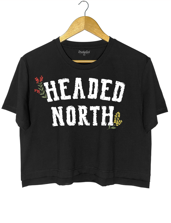 Headed North The Great Divide Tour Crop Top