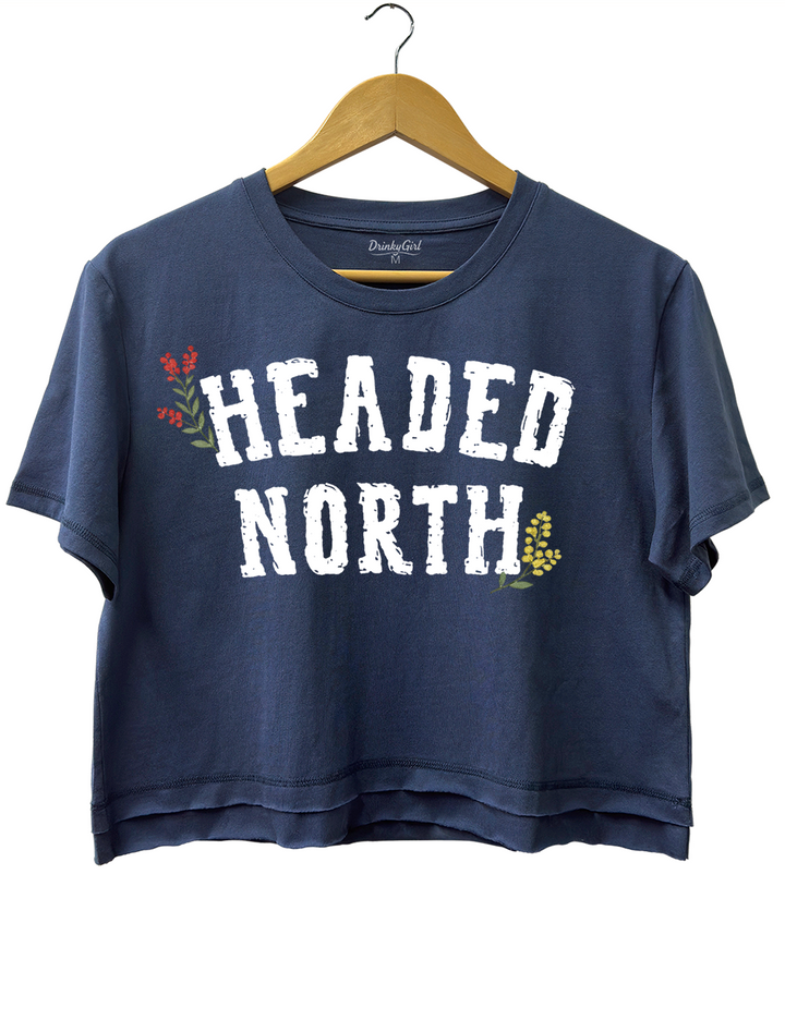 Headed North The Great Divide Tour Crop Top