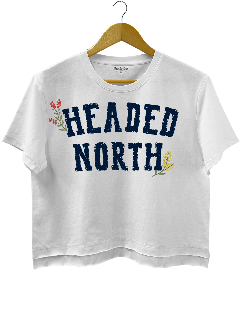 Headed North The Great Divide Tour Crop Top