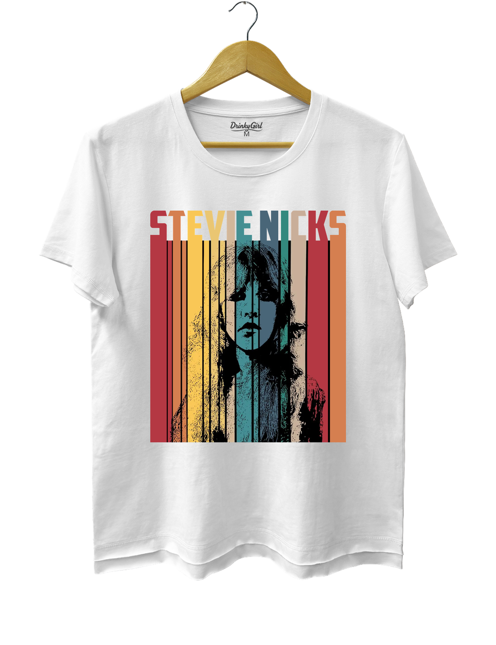 Stevie Nicks Don't Be A Lady Be A Legend Tee - White