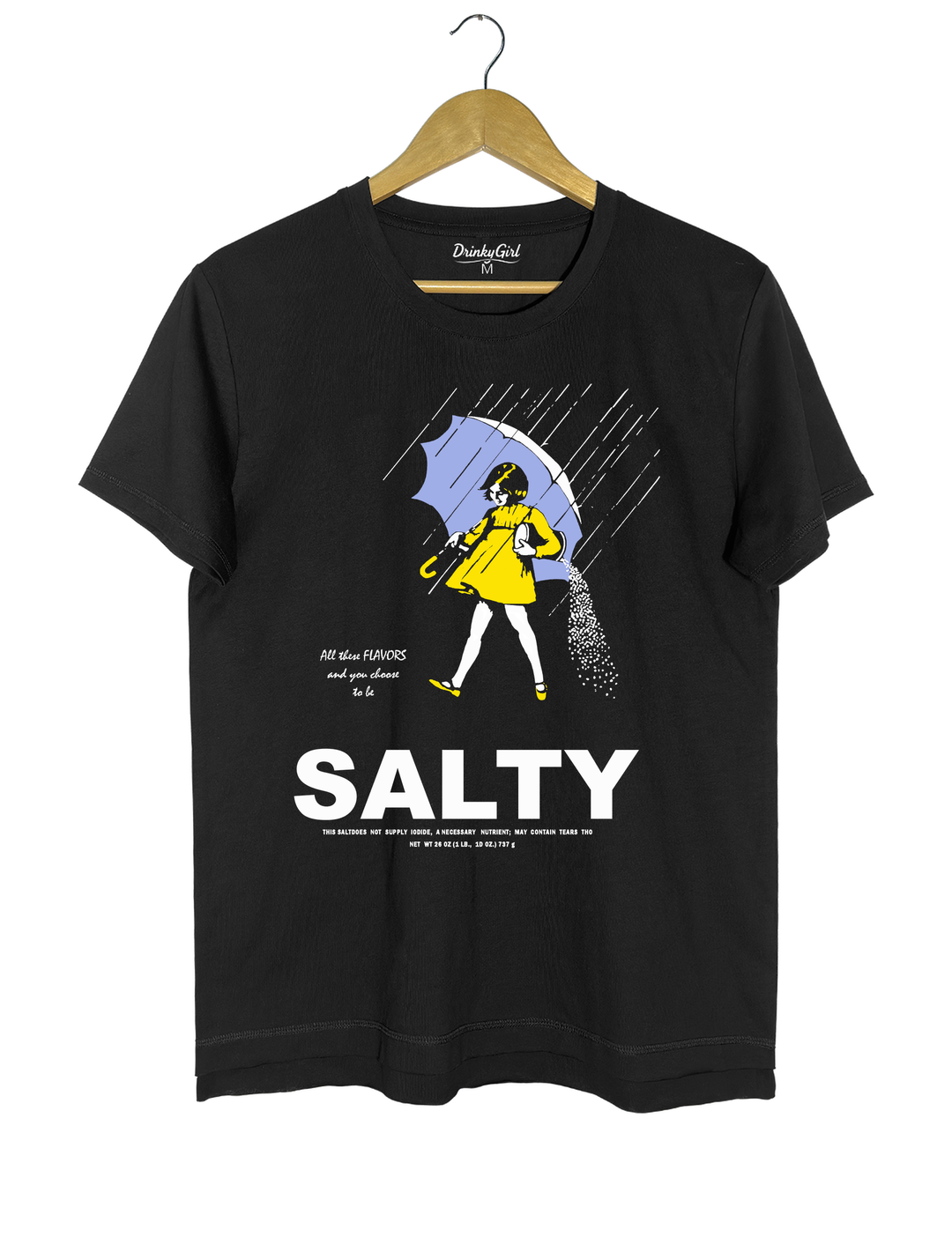 Salty Girl Tee - Black