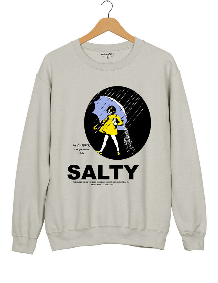Salty Girl Sweatshirt - Gray