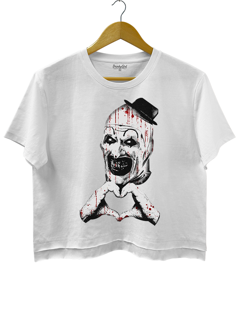 Art The Clown Terrifier Crop Top