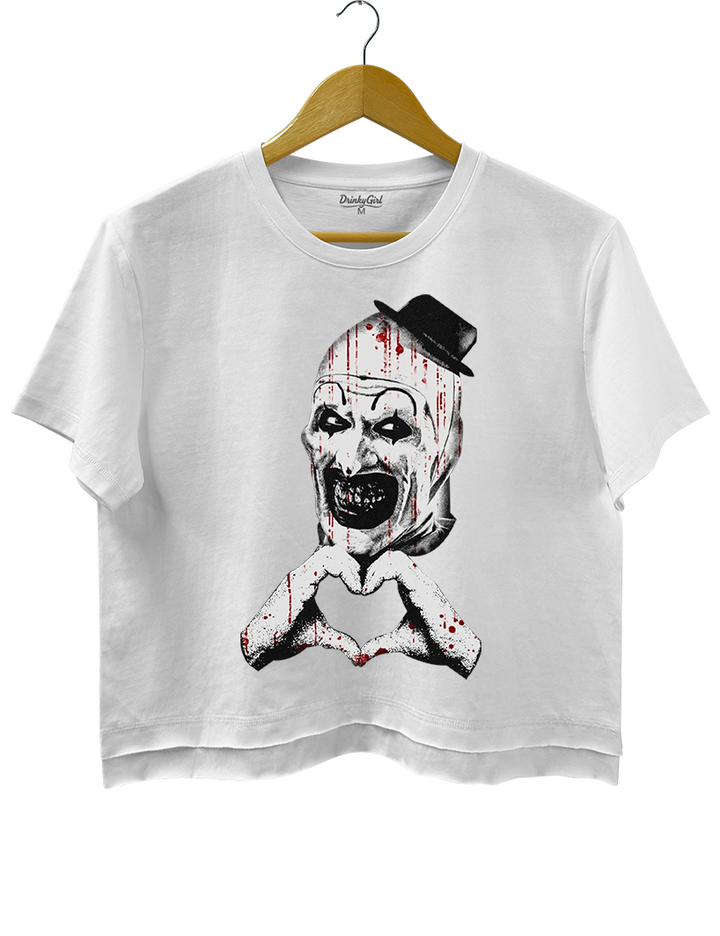 Art The Clown Terrifier Crop Top