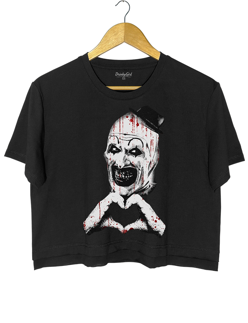 Art The Clown Terrifier Crop Top