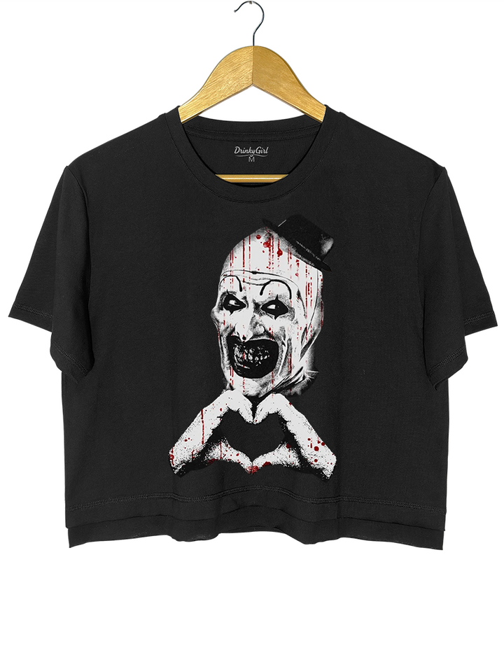 Art The Clown Terrifier Crop Top