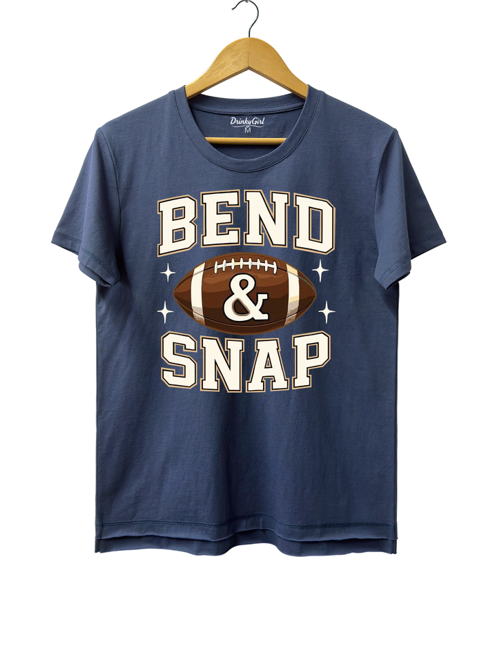 Bend and Snap Womens Football Tee