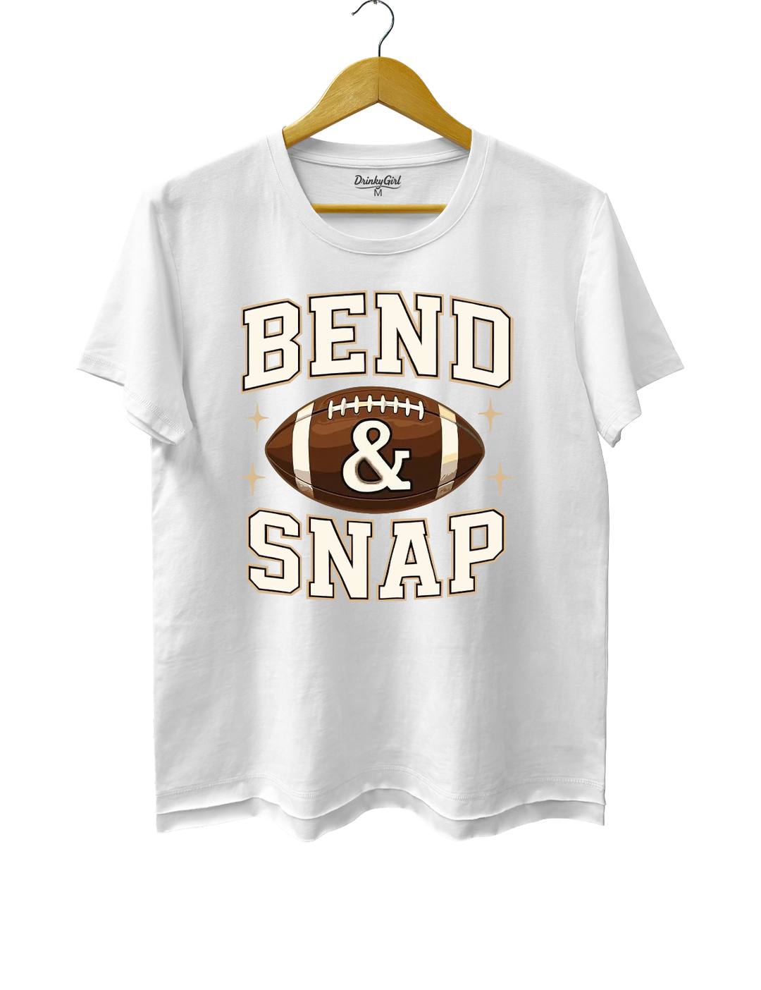 Bend and Snap Womens Football Tee