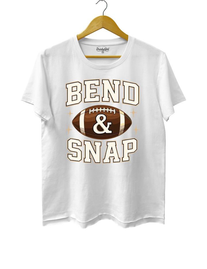 Bend and Snap Womens Football Tee