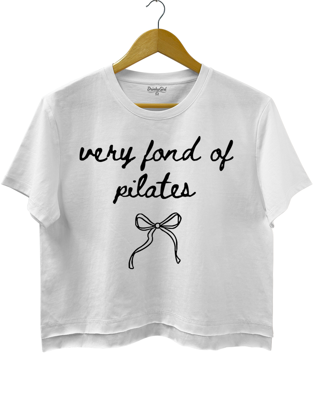 Very Fond Of Pilates Crop Top