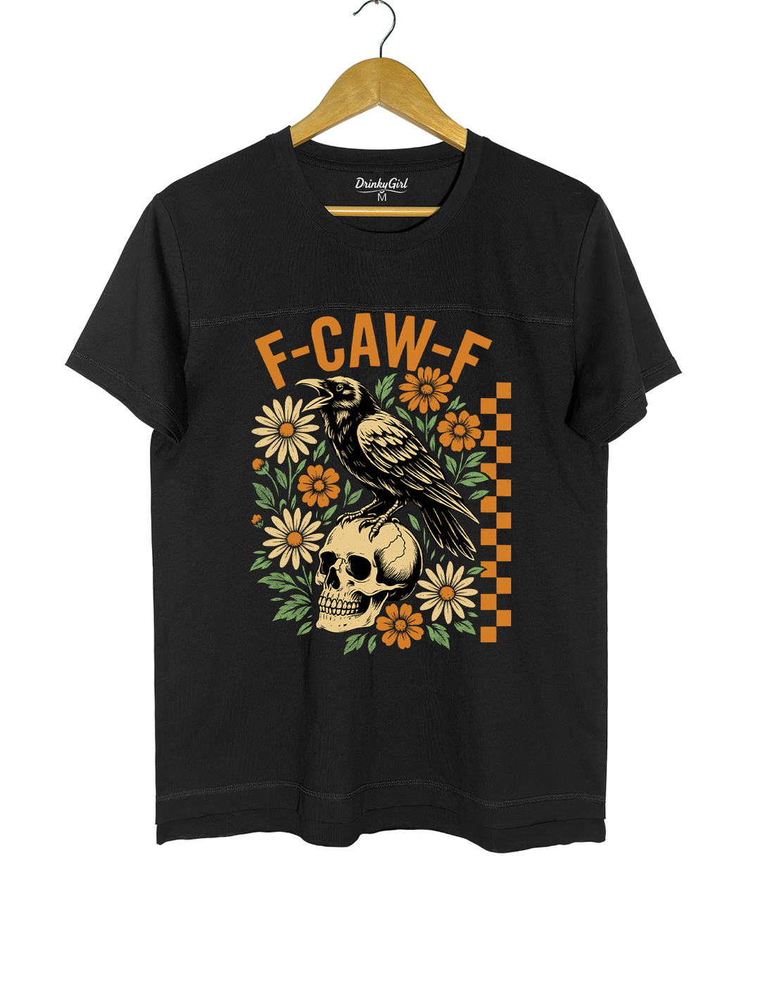 F-Caw-F Protest Black Crow Tee