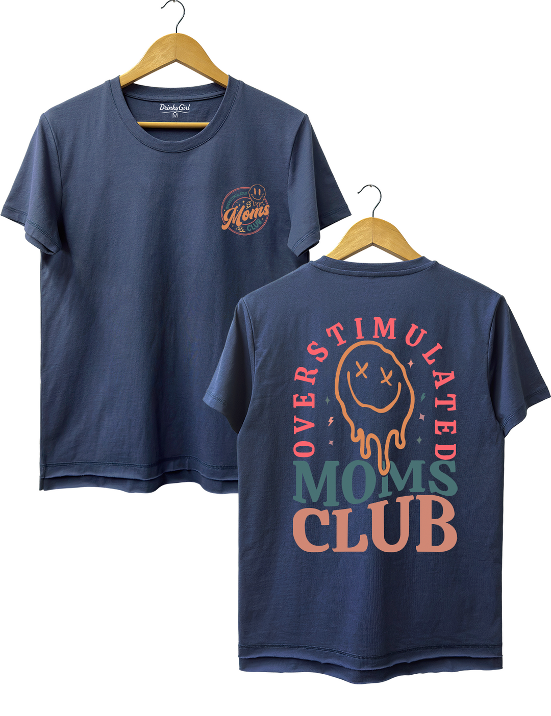 Overstimulated Moms Club Crop Top