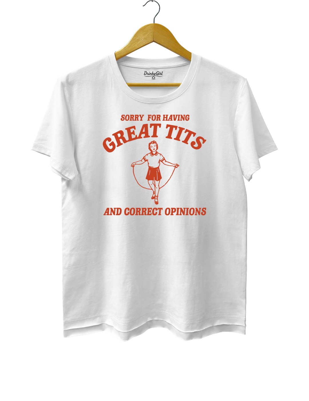 Sorry For Having Great Tits And Correct Opinions Crop Top