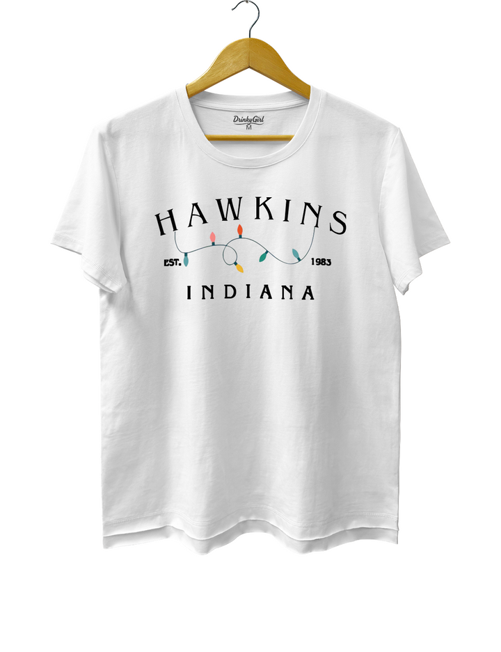 Stranger Things HAWKINS INDIANA Crop Top