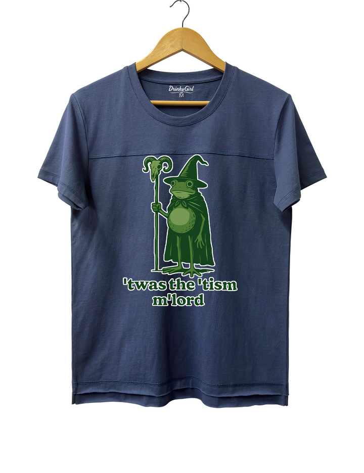 Twas The Tism Frog Wizard Tee