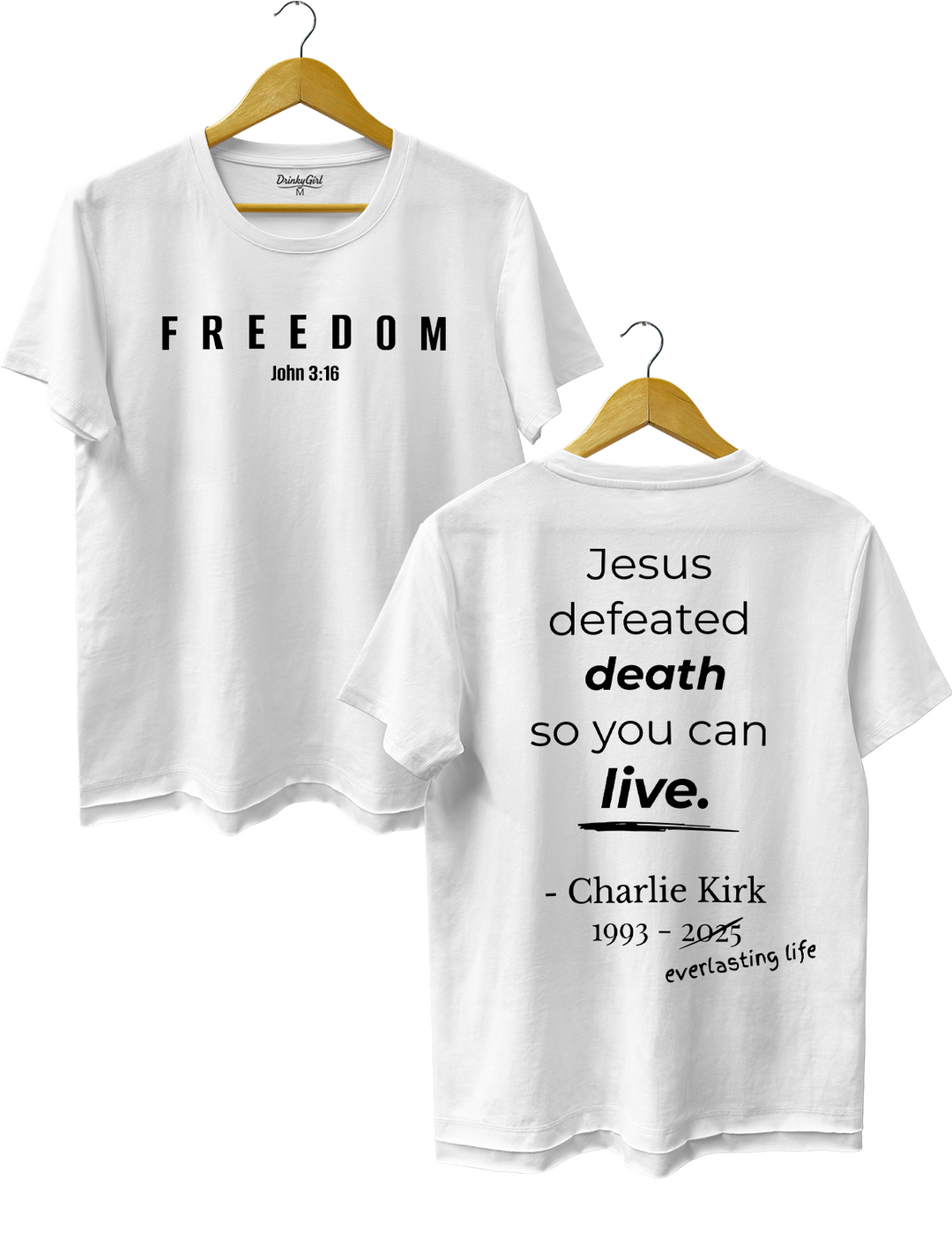 Charlie Kirk Everlasting Life