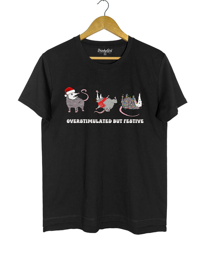 Overstimulated But Festive Possum Christmas