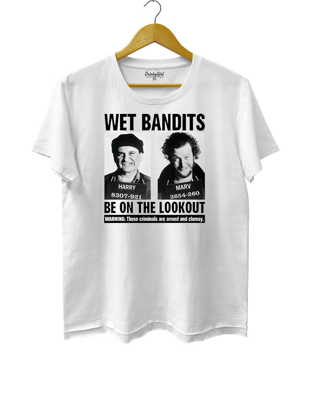 Wet Bandits Mugshot Crop Top