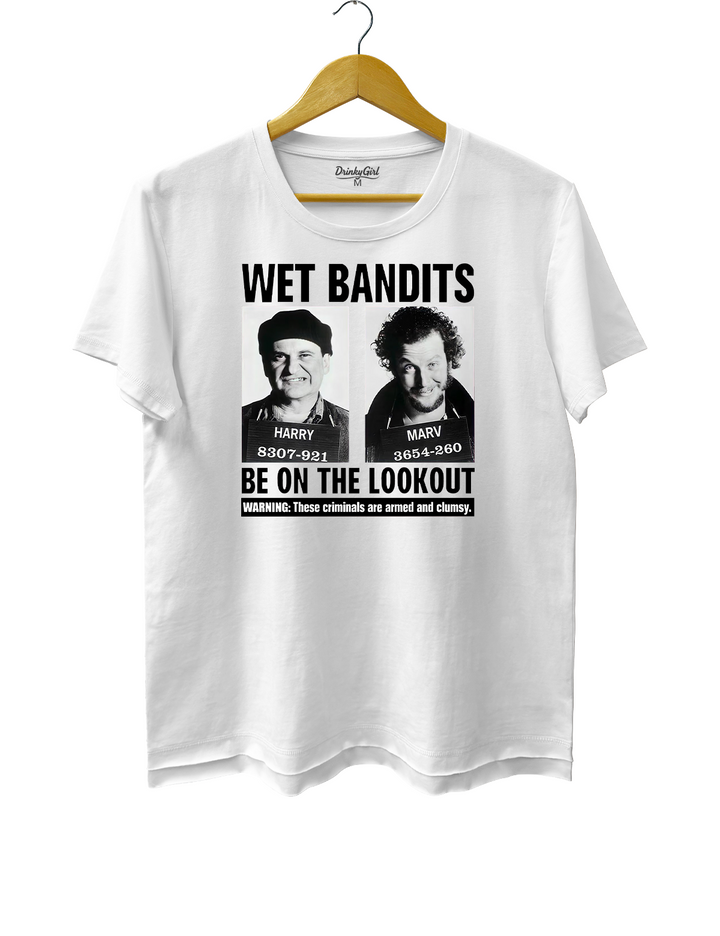Wet Bandits Mugshot Crop Top