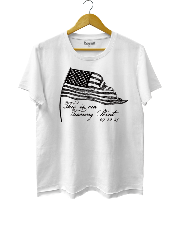 Turning Point Charli kirk Tee