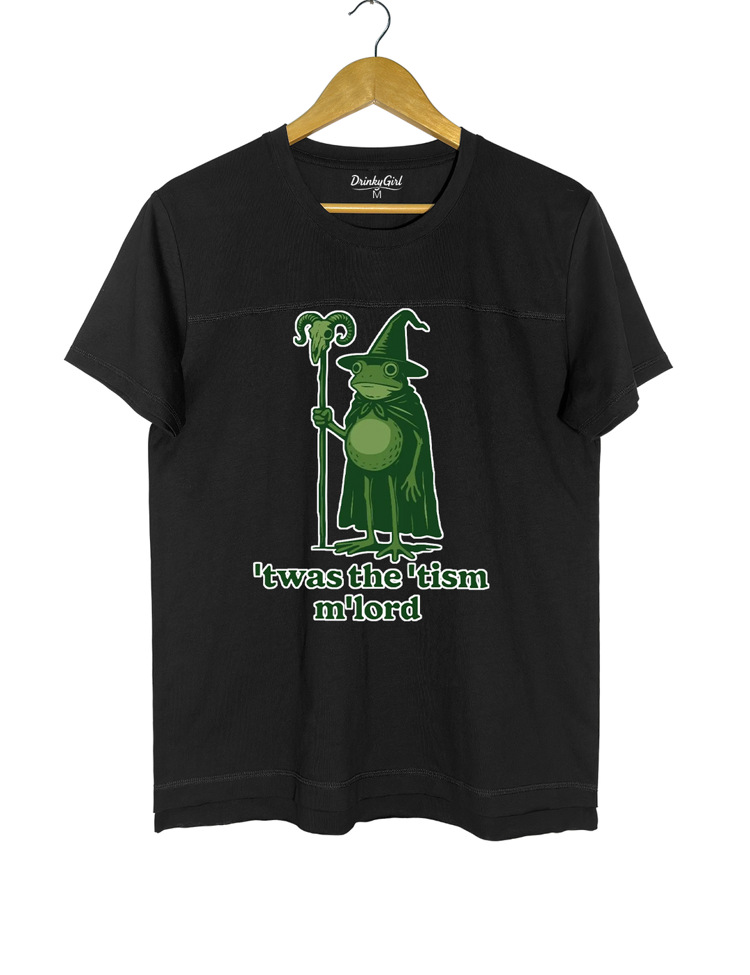 Twas The Tism Frog Wizard Tee