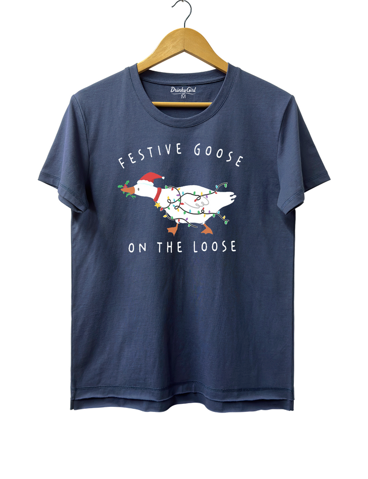 Festive Goose On the Loose
