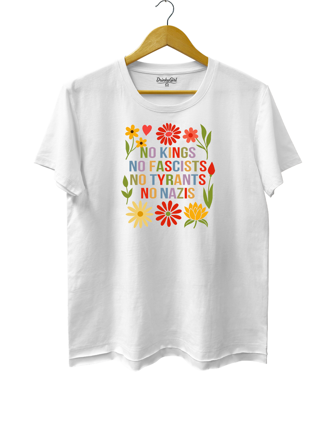 No Kings No Fascists No Tyrants No Nazis