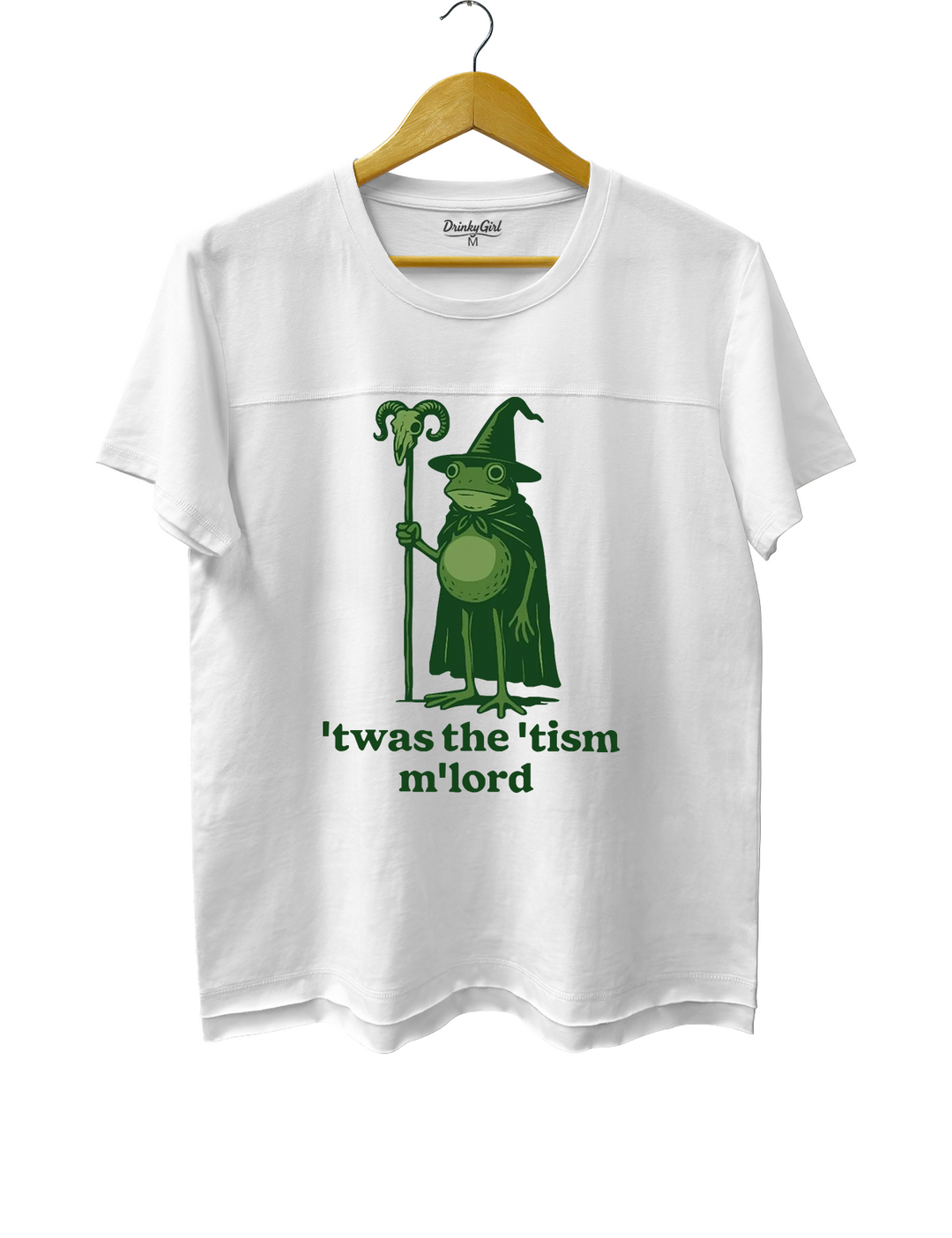Twas The Tism Frog Wizard Tee