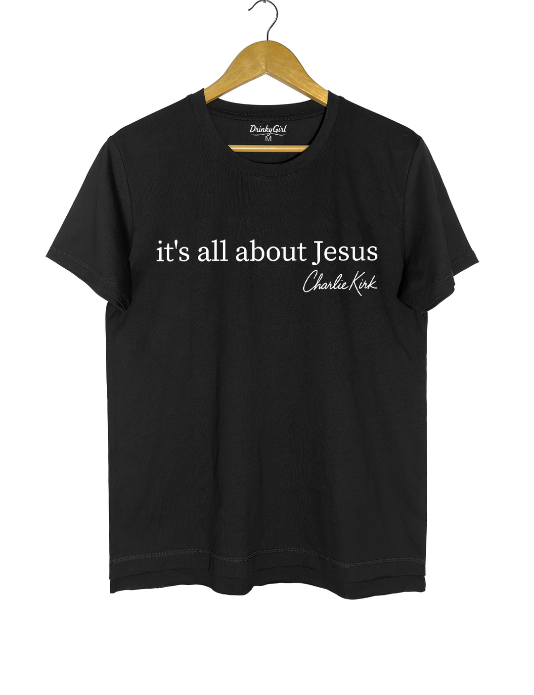 It's All About Jesus Charlie kirk Tee