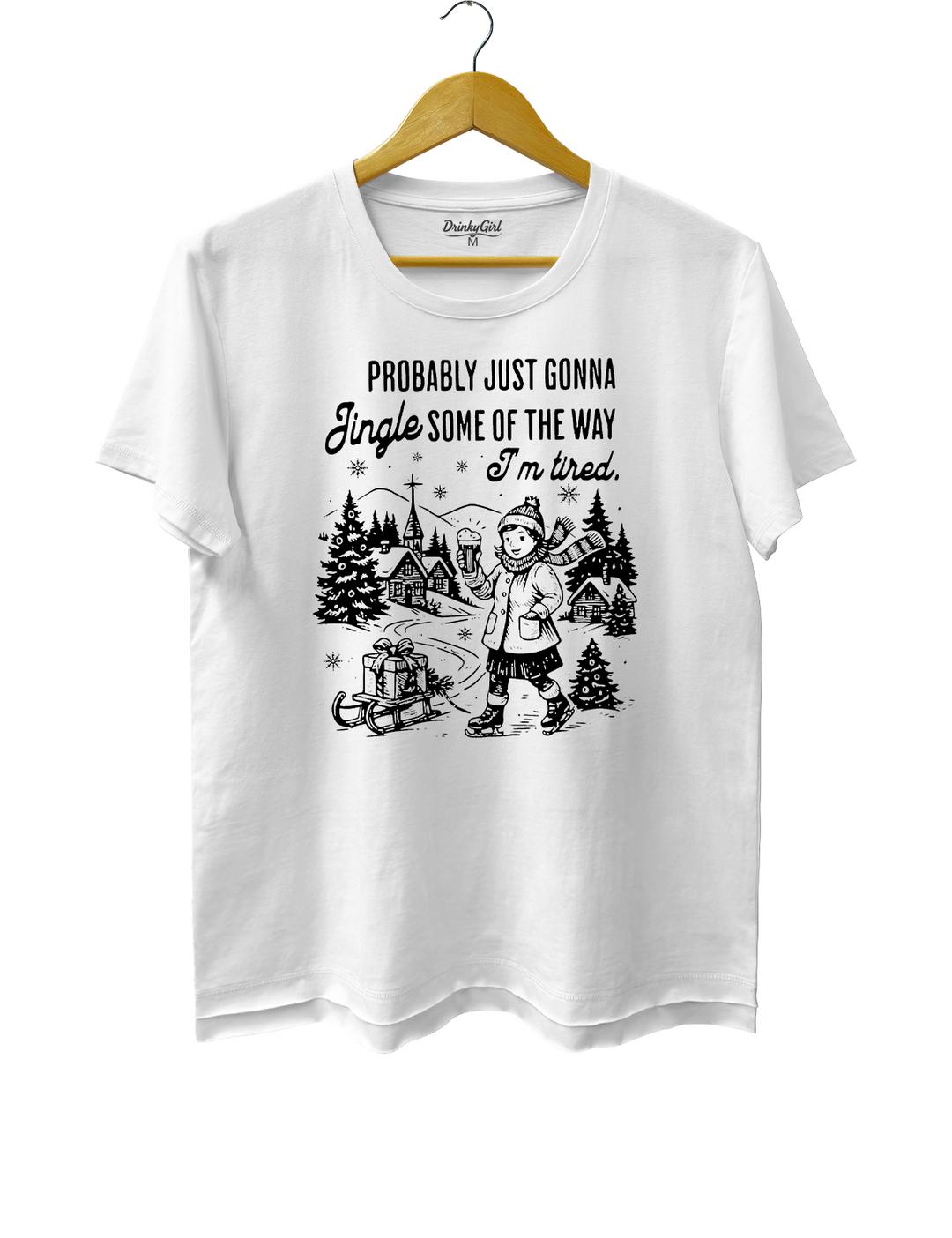 Probably Just Gonna Jingle Crop Top