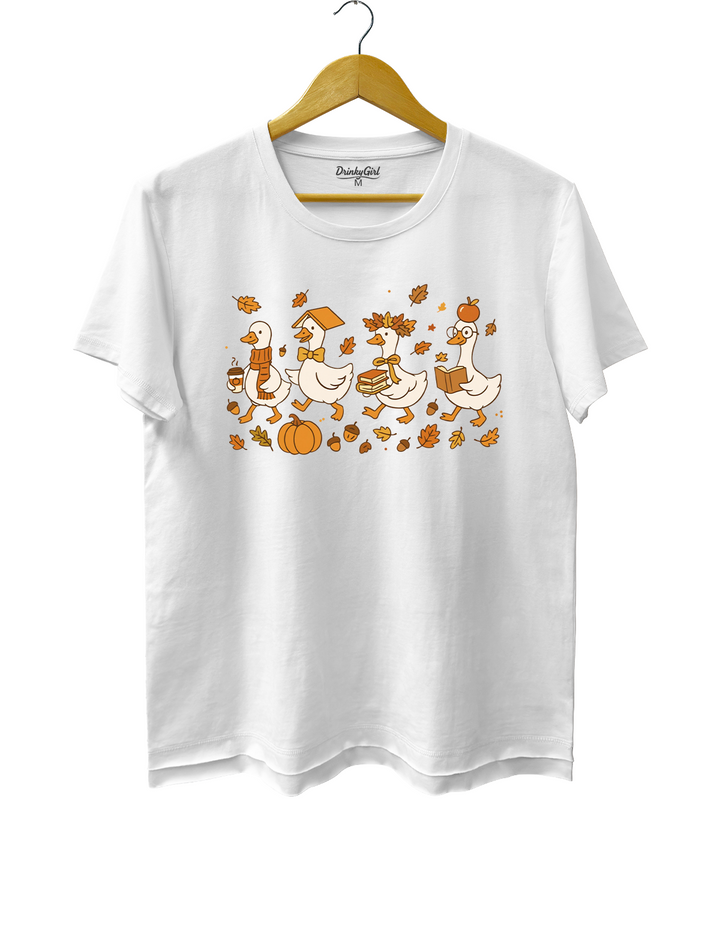 Fall Goose Tee