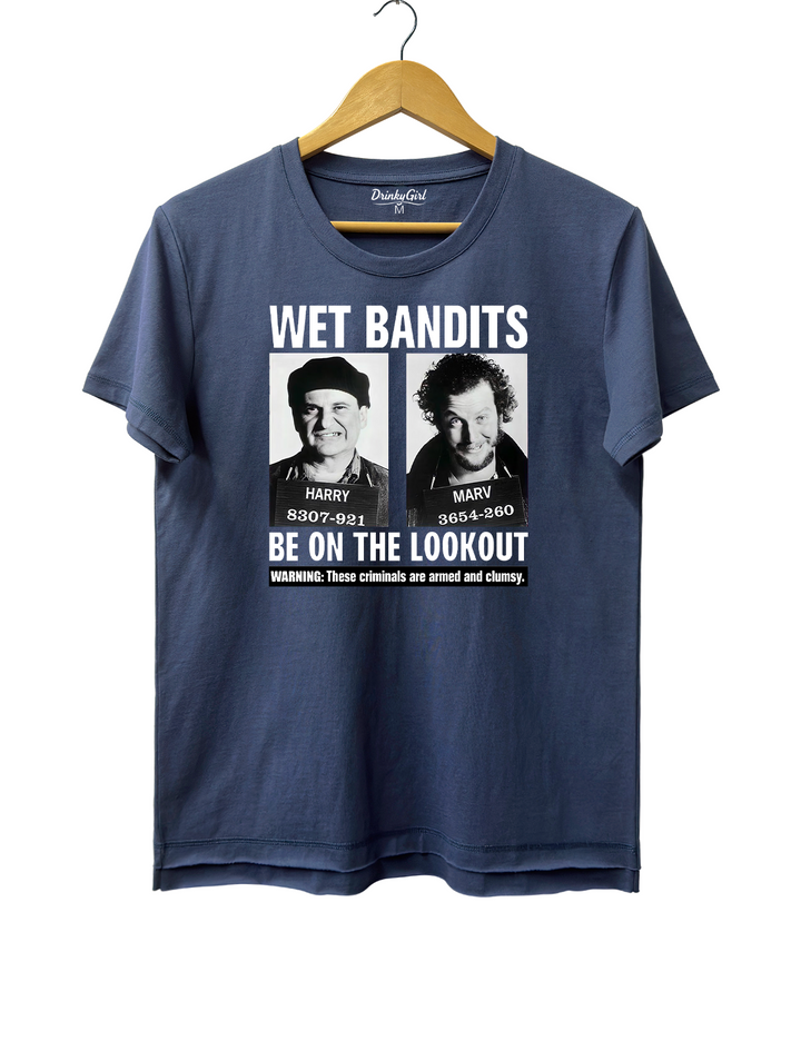 Wet Bandits Mugshot Crop Top