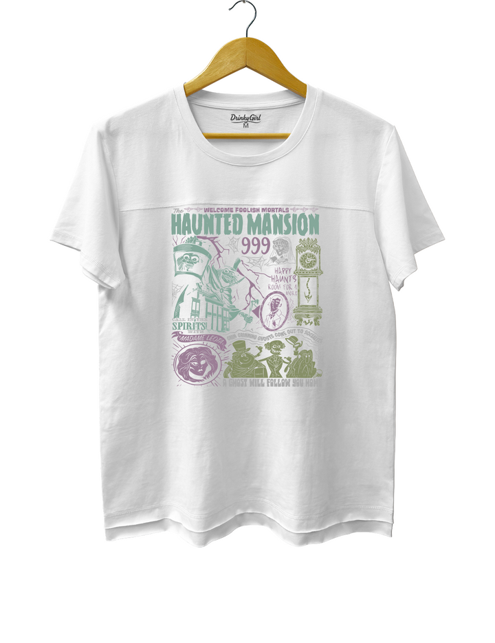 Welcome Foolish Mortals Hitchhiking Ghost Spooky Season Madam Leota