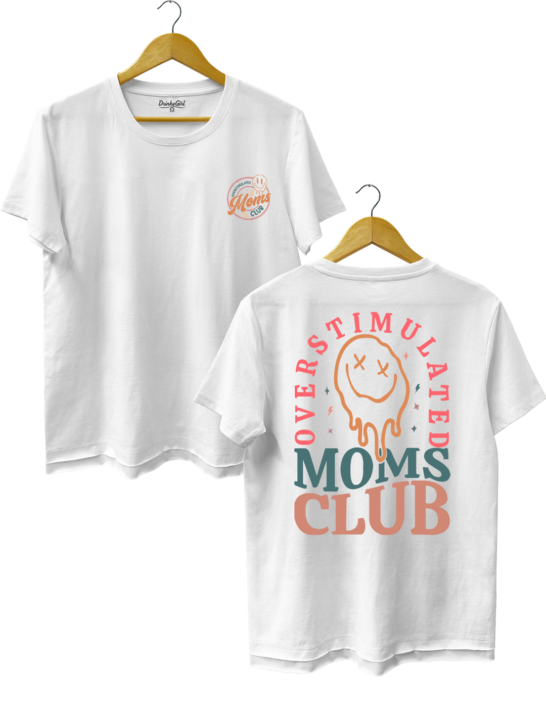 Overstimulated Moms Club Crop Top
