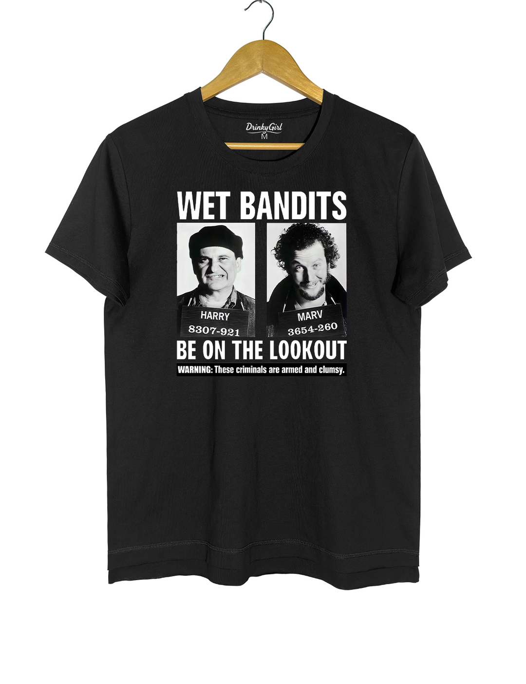 Wet Bandits Mugshot Crop Top