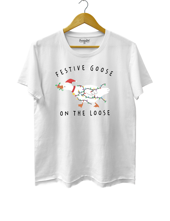 Festive Goose On the Loose