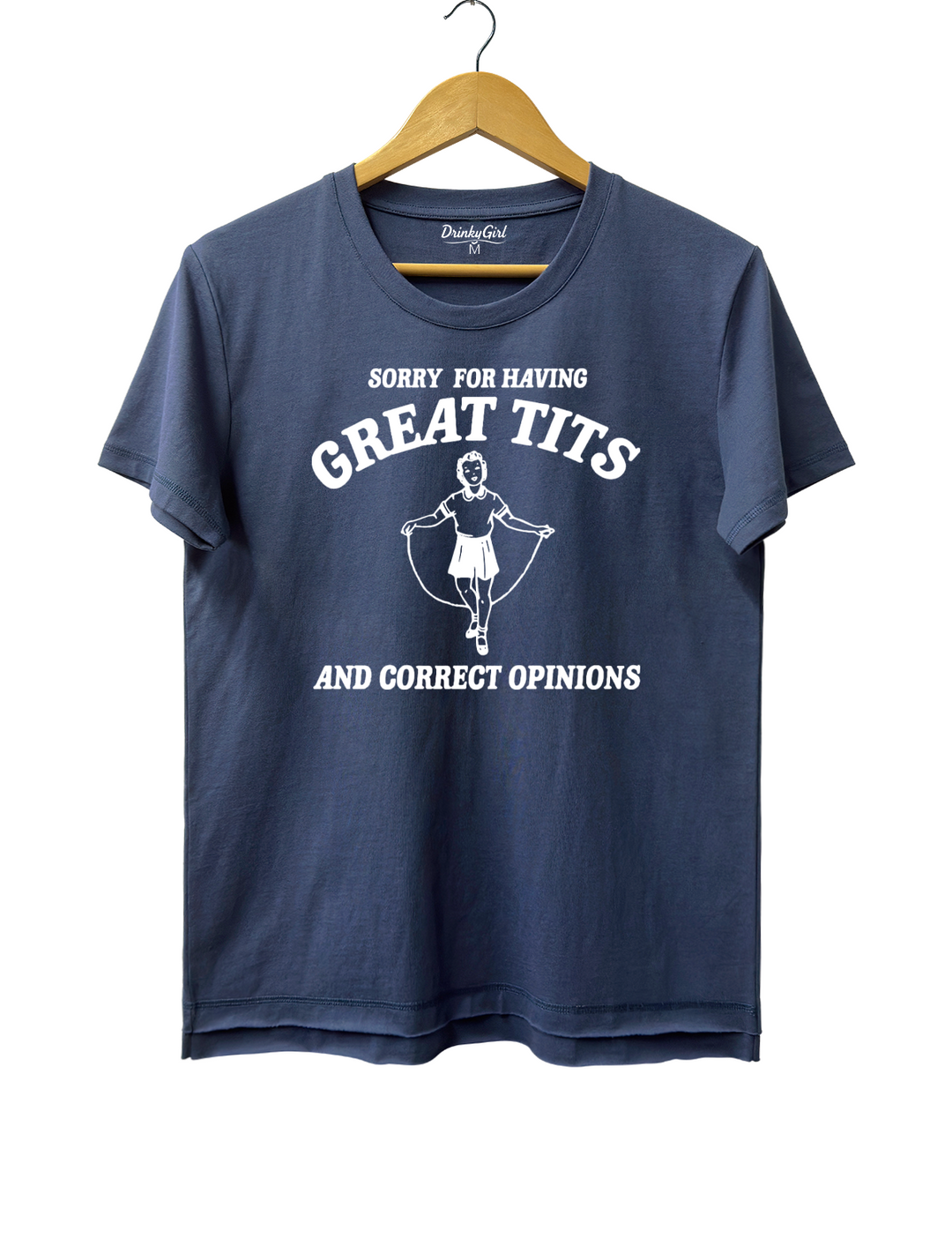 Sorry For Having Great Tits And Correct Opinions Crop Top