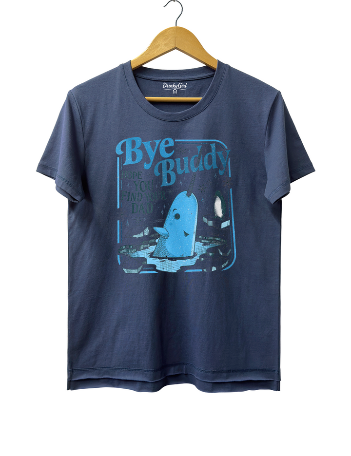 Bye Buddy Hope You Find Your Dad Crop Top