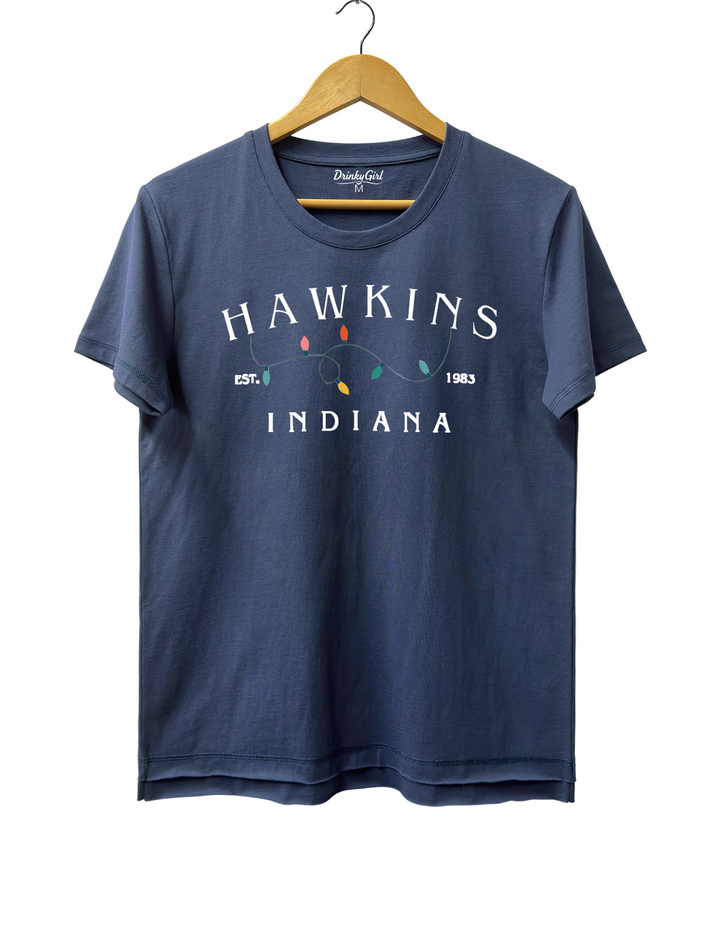 Stranger Things HAWKINS INDIANA Crop Top