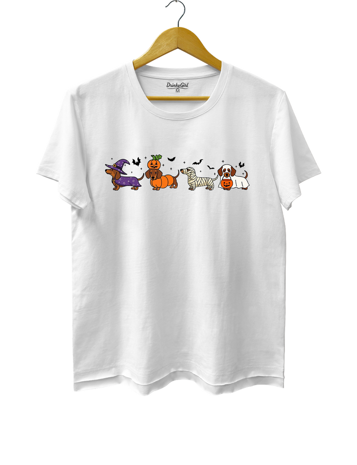 Halloween Dachshund Tee
