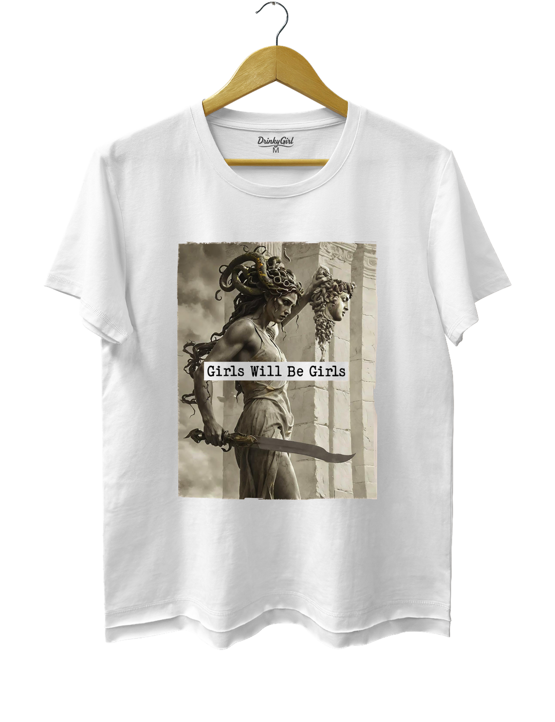 Medusa With The Head Of Perseus Tee