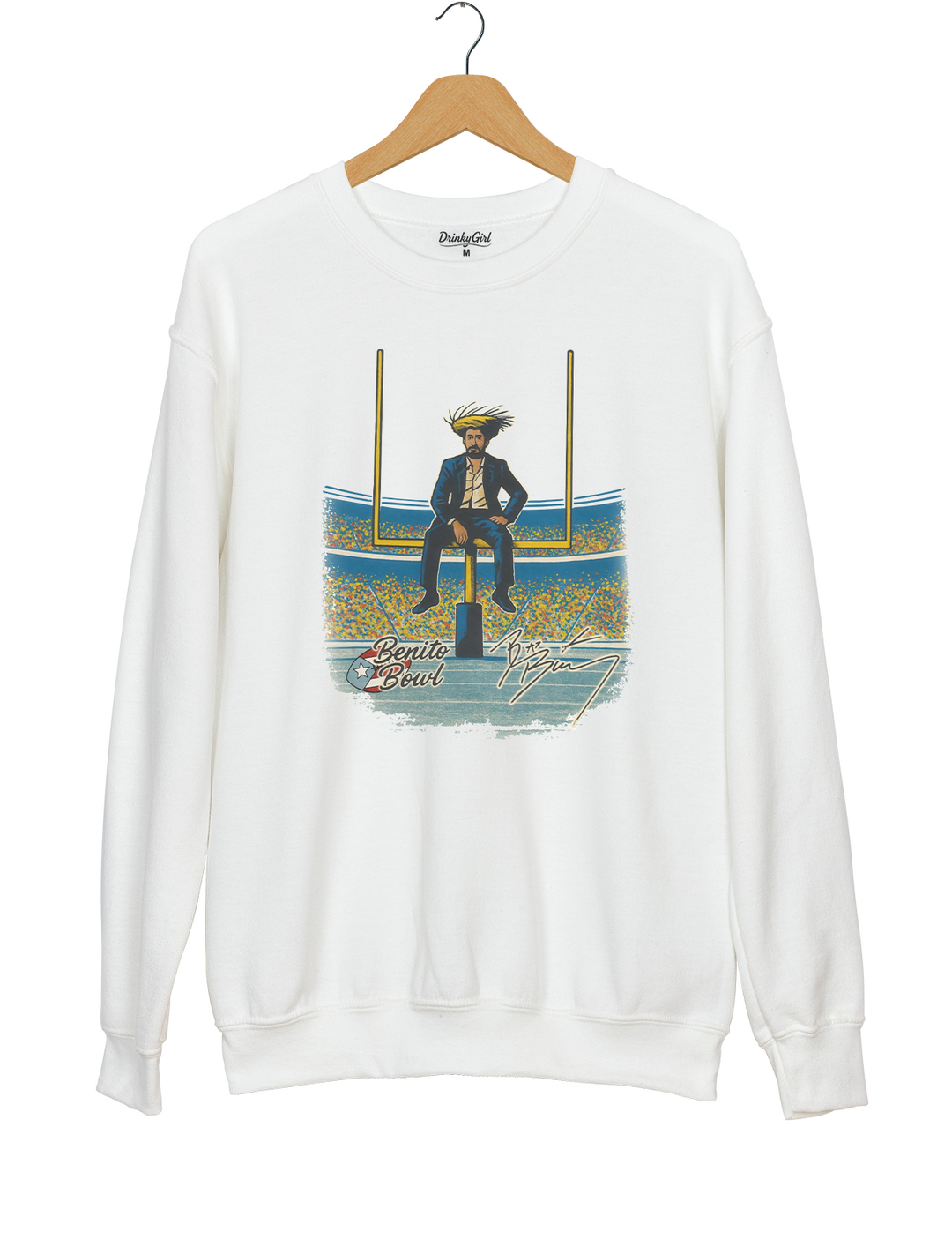 Vintage Benito Bowl Bad Bunny SuperBowl Sweatshirt