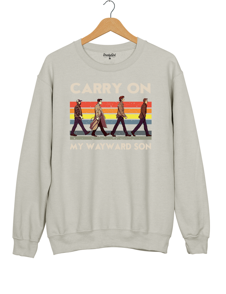 Supernatural Carry On My Wayward Son Sweatshirt