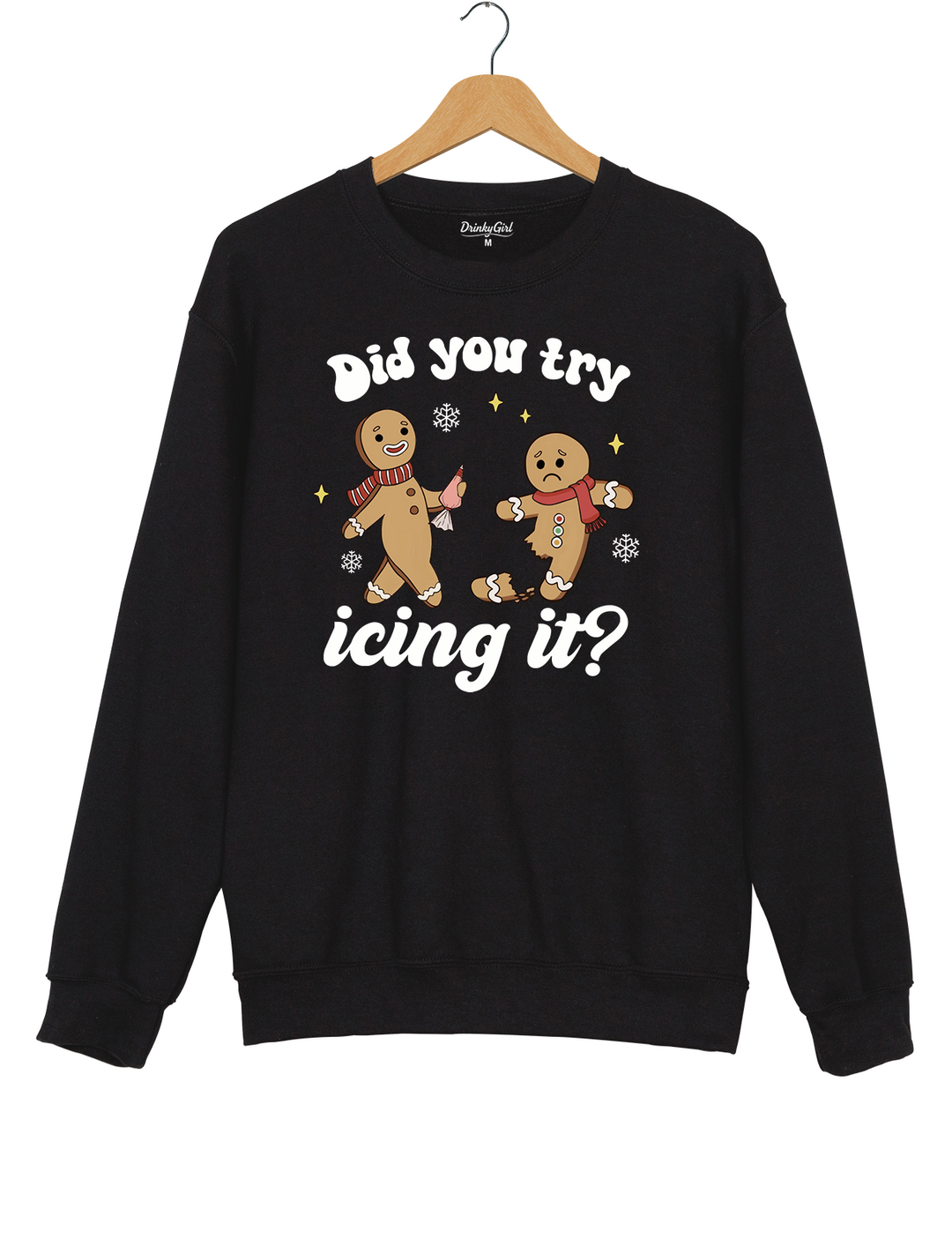 Try lcing it Funny Christmas Sweatshirt