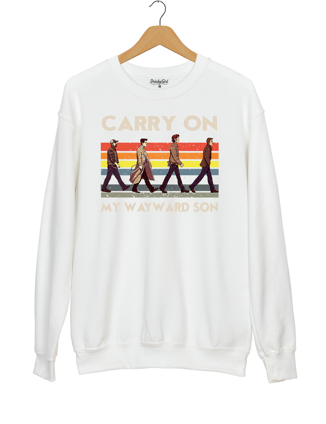 Supernatural Carry On My Wayward Son Sweatshirt