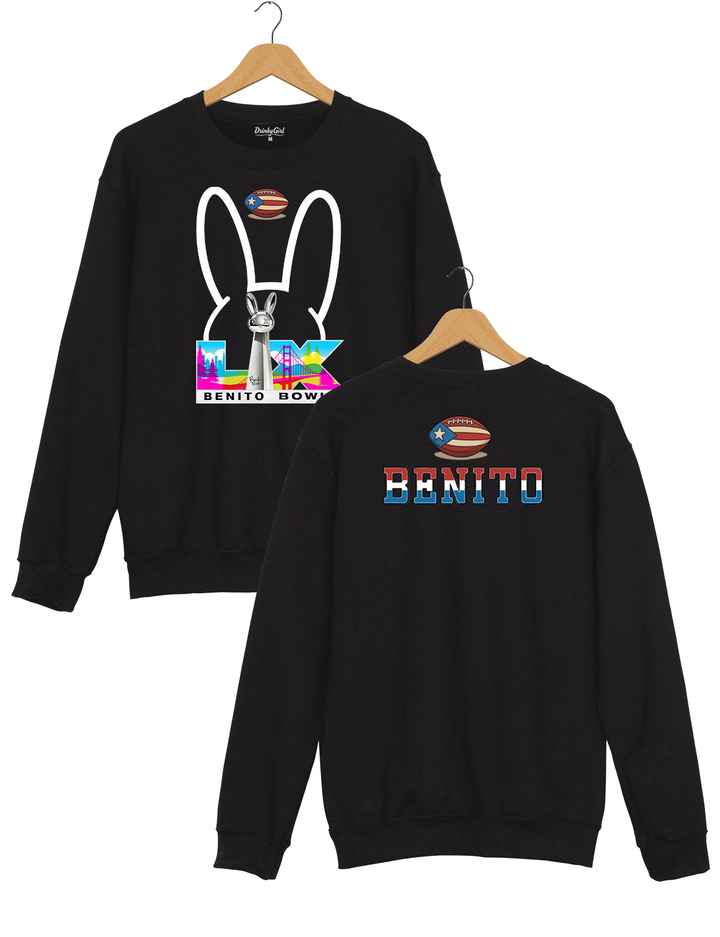 Benito Bowl Bad Bunny Music Lover Sweatshirt